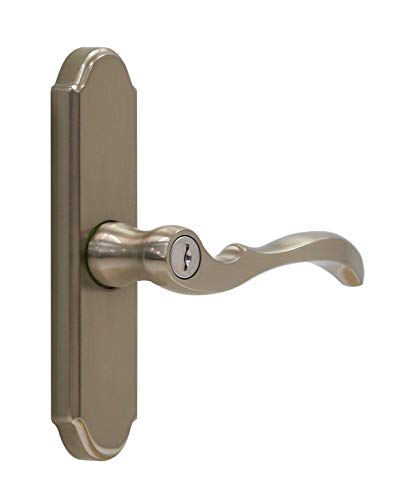 Larson Certified Storm Door M2 Mortise Handle Set (Brushed Nickel) #TOP1