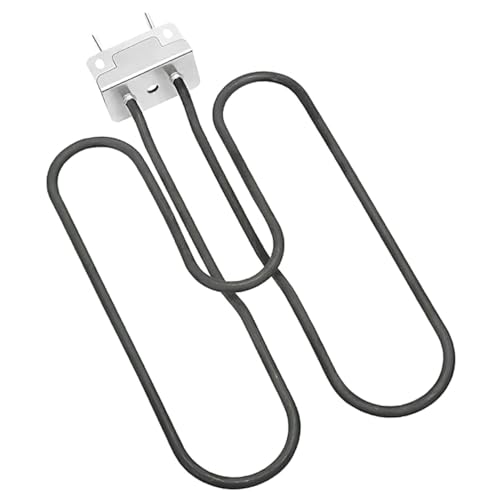 Élément chauffant barbecue compatible avec grill électrique extérieur noir - 2