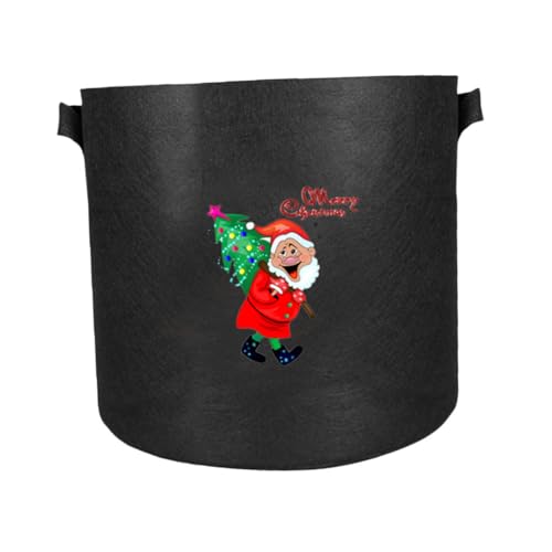 Hohopeti Sacco da Piantare 15 Galloni Non Tessuto Nero Borsa per Piante da Giardinaggio Traspirante e Resistente Contenitore per Coltivazione in Giardino Balcone e Cortile Uso Interno