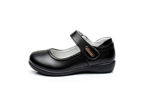 Girl's Ballerina Flat Mary Jane Dress Oxford Leather Shoes (Little/Toddler Girls)2