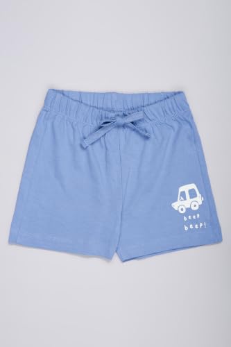 Image of Pantaloons Baby Kids 100% Cotton Printed Shorts | Regular Fit | Mid Rise Waist | Above Knee Length