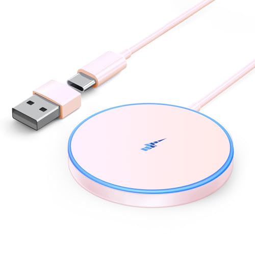 Magnetic Wireless Charger Fast Apple Mag-Safe Charger for iPhone 15 Pro Max/15 Pro...