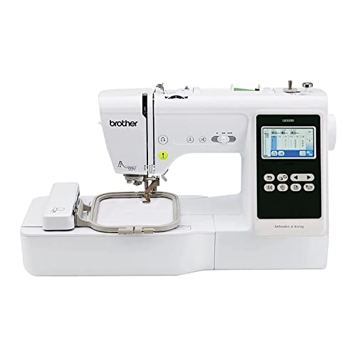 Brother Lb5000 Computerized Sewing And Embroidery Machine With Lcd Display Bundle With Sewing (3 Items) #TOP1