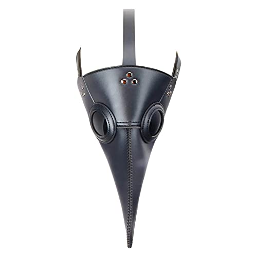 Plague Doctor Mask Set, Bird Masker Pest Doctor Costume 3 in 1 Enge Masker, Cosplay-rekwisieten, PU Lederen Materiaal… - Image 8