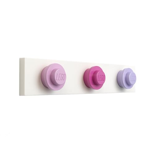 Room Copenhagen Appendino a Parete Lego, Rosa Scuro, Violet Chiaro, Mix, one size