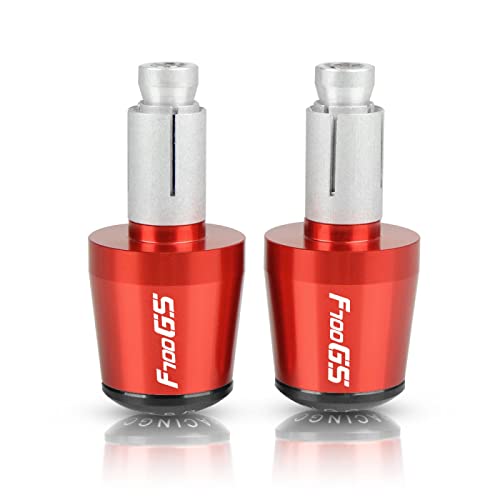 Embout Guidon pour BMW F700GS 2013-2018 Poignées de Guidon de Moto Bar End Guidon Grip Cap Slider Cover