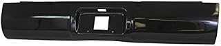 Painted Black Clear Rear Steel Roll Pan 94-01 Dodge Pickup RAM 1500 /