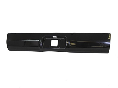 Painted Black Clear Rear Steel Roll Pan 94-01 Dodge Pickup RAM 1500 /