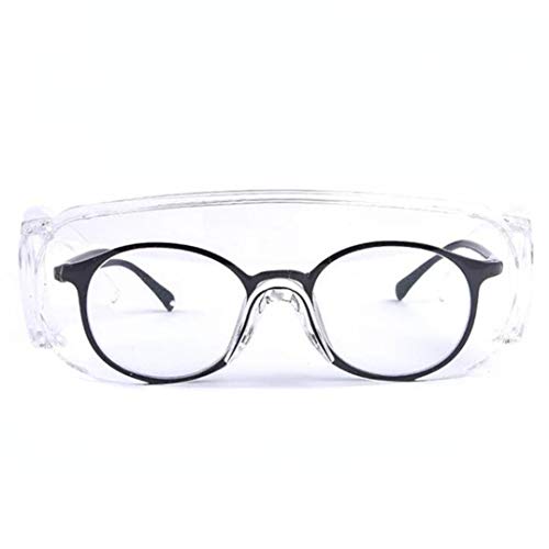 Preisvergleich Produktbild Underleaf Schutzbrille, Antibeschlagschutz-Schutzbrille Klare Augenschutzbrille für Heimwerkerarbeiten, Chemielabor Staub Wind Augenschutz