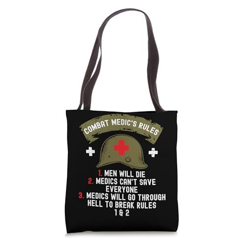 Combat Medic First Aid Field Medic Military Tote Bag
