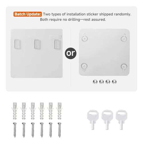 Cabo Deseado Shower Soap Dispenser Wall Mounted No Drill Shampoo Dispenser for Shower Wall Shampoo and Conditioner Dispenser Bathroom Hotel 3 * 300ml Gungray with Labels by Cabo Deseado - Image 2