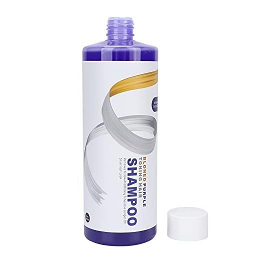 500 Ml Professionellt Lila Toningsschampo, Rent Blont Schampo Lila Schampo Eliminerar Borttagning Av Gult Hårfärg Blekat Markerat Schampo