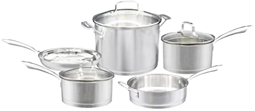 Cuisinart 8-Piece Professional Stainless Cookware Set