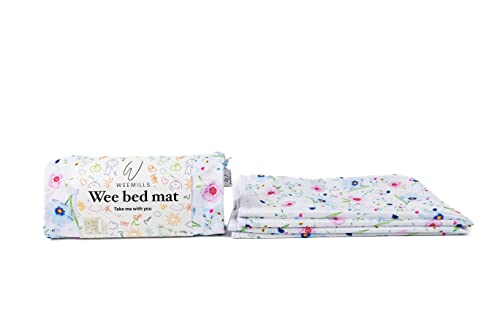 Protège-matelas réutilisable Wee Bed Mat imperméable lit simple alèse lavable voyage enfant - 3