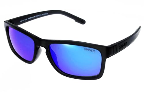 100% protezione UVA/B/C SINNER Occhiali da sole Richmond X Junior TAGLIA UNICA NERO