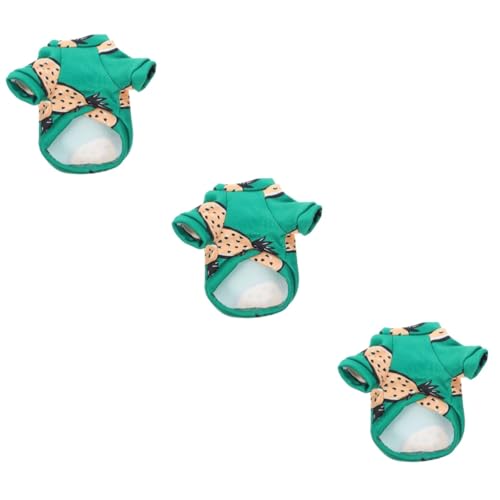BESPORTBLE 3 Peças Roupas Para Animais De Estimação Roupas Para Cães Casaco Roupas Quentes Decoração