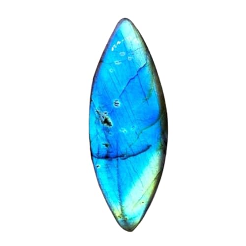 Labradorite naturelle de qualité supérieure 47mm pour collier de luxe