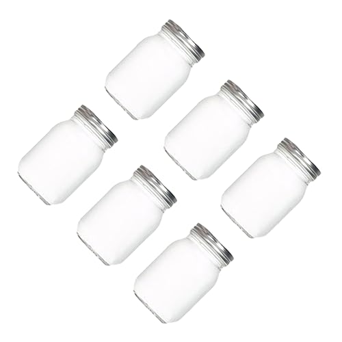 HOMOBABE 6Piezas Transparentes Para Almacenamiento Mermeladas Frascos Herméticos Sellados Para Cocina y Conservación