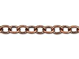 Kichler 4927ACO Accessory Outdoor Brass Chain 36-Inch, Antique Copper