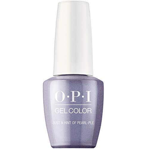 OPI Neo Pearl GelColor Collection, Gel Nail Polish, Gel Color Just a Hint of Pearl-ple OPI Neo Pearl GelColor Collection, Gel Nail Polish, Gel Color Just a Hint of Pearl-ple