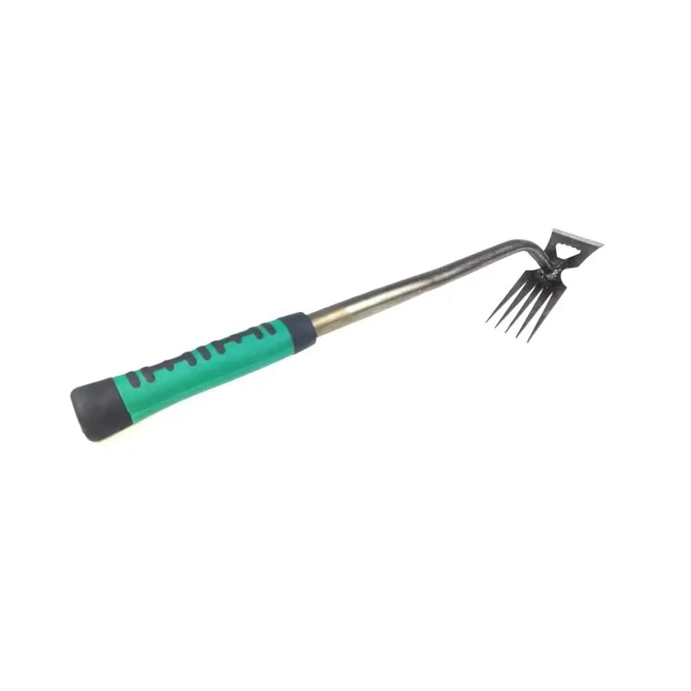 Littimoon Garden Weeding Teeth, Remover Tool, Hand Uprooting Weeder Tool, Multi-Purpose Puller, Puller Tool with Forgeds Steel