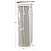 Household Essentials Canvas Hanging Wardrobe