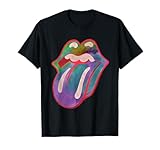 tee shirt rolling stones homme blanc Léger, Coupe classique, manche à double couture et ourlet à la base