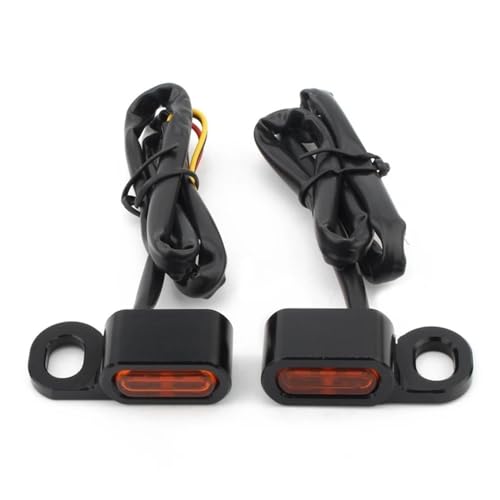 Clignotants avant de moto ambre pour remplacer les feux Harley Softail et R18
