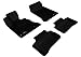 3D MAXpider 20092012 Mercedes-Benz GLK-Class X204 Kagu 1st & 2nd Row Floormats - Black (L1MB05101509)