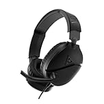 Turtle Beach Recon 70 Black Wired Multiplatform Gaming Headset for PS5, PS4, Xbox Series X or S, Xbox One and Mobile with 3.5mm Wired Connection, Flip-to-Mute Mic, 40mm Speakers, Lightweight Design