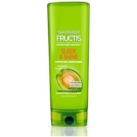 Garnier Fructis Sleek & Shine Conditioner for Frizzy Hair Cover