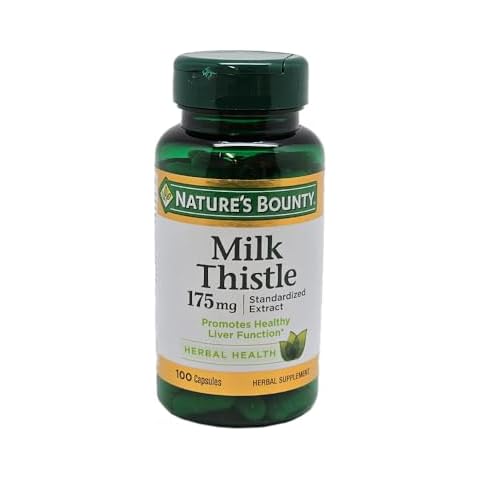 Nature's Bounty Milk Thistle Supplement Cover
