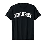 New Jersey Vintage Style design. The State of New Jersey - NJ - Classic Design Lightweight, Classic fit, Double-needle sleeve and bottom hem