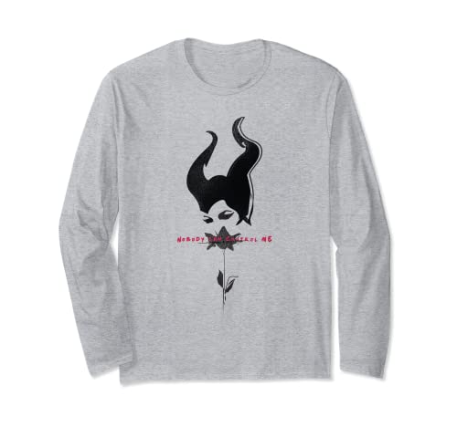 T-shirt Maleficent Disney manches longues haut noir mode gothique goth vetement original