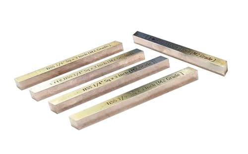 Set de 5 Puntas de Corte HSS M2 para Fresado y Torneado