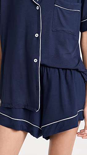 Image of Eberjey Gisele Rib Relaxed Short PJ Set