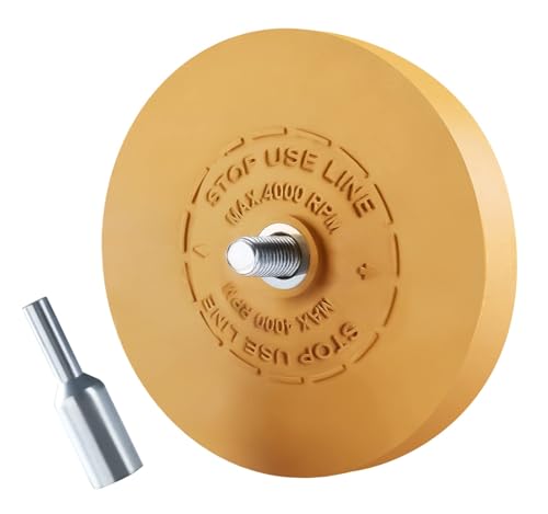 CowboyBOB Decal Remover Eraser Wheel Rubber Eraser Wheel for Drill