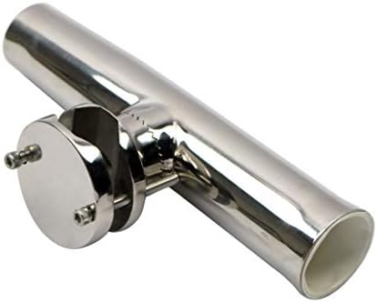 Stainless Steel Clamp on Fishing Rod Holder for Rails 1-1/4'' to 2" Tube