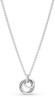 Pandora Collar con colgante 391455C01-60 Círculos