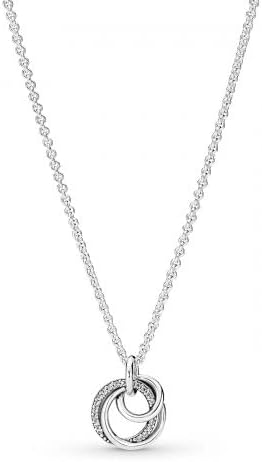 Pandora Collar con colgante 391455C01-60 Círculos