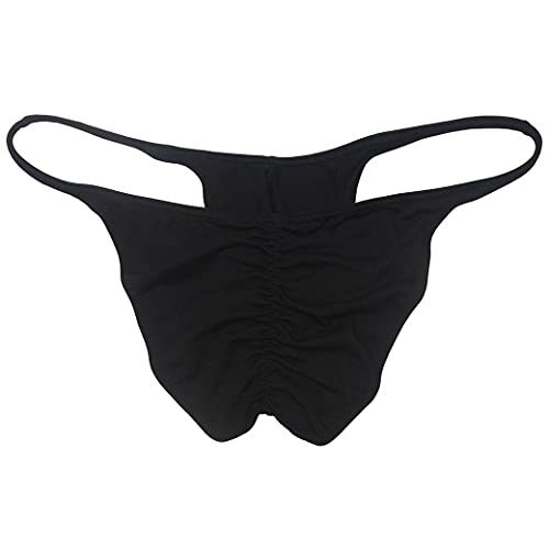 Men's Cotton Cheeky Briefs Bikini Underwear Bulge Pouch Sorts Pucker Back Bikini Briefs4