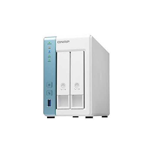 QNAP TS-231K 2 Bay Carcasa NAS de Escritorio