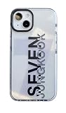 Jungkook Phone case JK Seven, V Layover Compatible with iPhone Soft Clear case B-TS Merch Kpop Goods k-pop (Seven, iPhone 12/12 Pro)