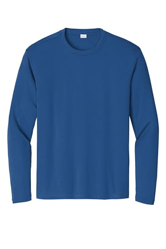 SPORT-TEK Long Sleeve PosiCharge Competitor Tee - ST350LS - Royal - L