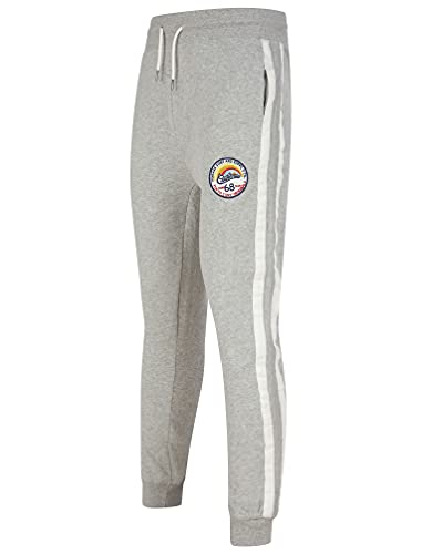Tokyo Laundry Pantalon de jogging Petergate pour homme avec poche arrière zippée - Gris - Large Cover