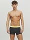 Jack& Jones Boxershorts 7er-Pack Basic Trunks Kurze Unterhosen Logo Print Design JACVITO, Farben:Schwarz, Größe Hosen:XXL