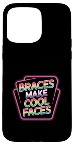 Braces Make Cool Faces ȋΊ̎Ȉ - X}zP[X iPhone 15 Pro Max p