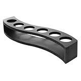 Ciieeo Soporte de Copa de Vino de Madera Robusta Organizador Práctico para Copas de Cóctel Estante Portátil para Almacenamiento Cocina para Bares y Hogares