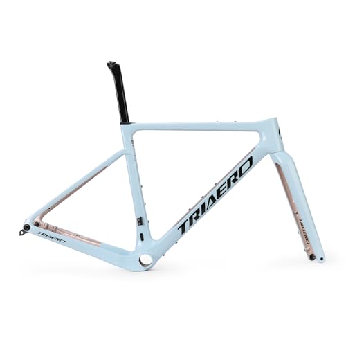ICAN Graro Carbon Gravel Frameset 56cm Celeste