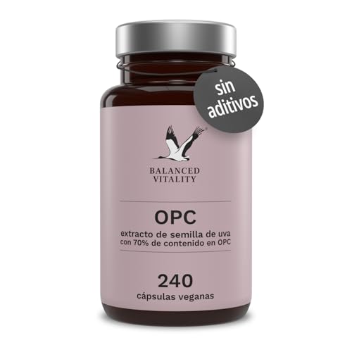 Extracto de Semilla de Uva OPC 240 Cápsulas
